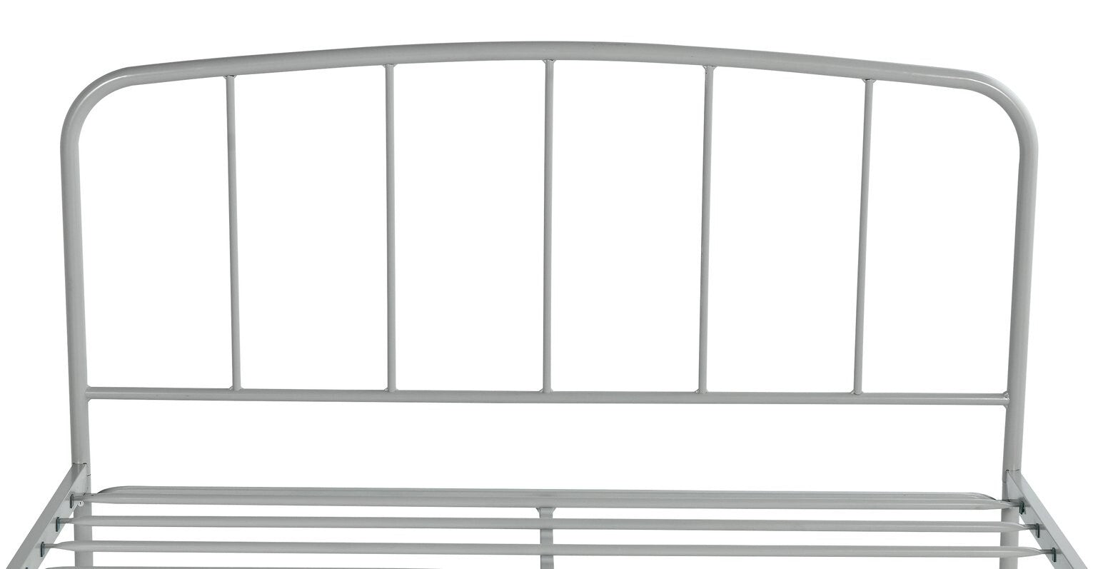 Freja Small Double Metal Bed Frame - Silver