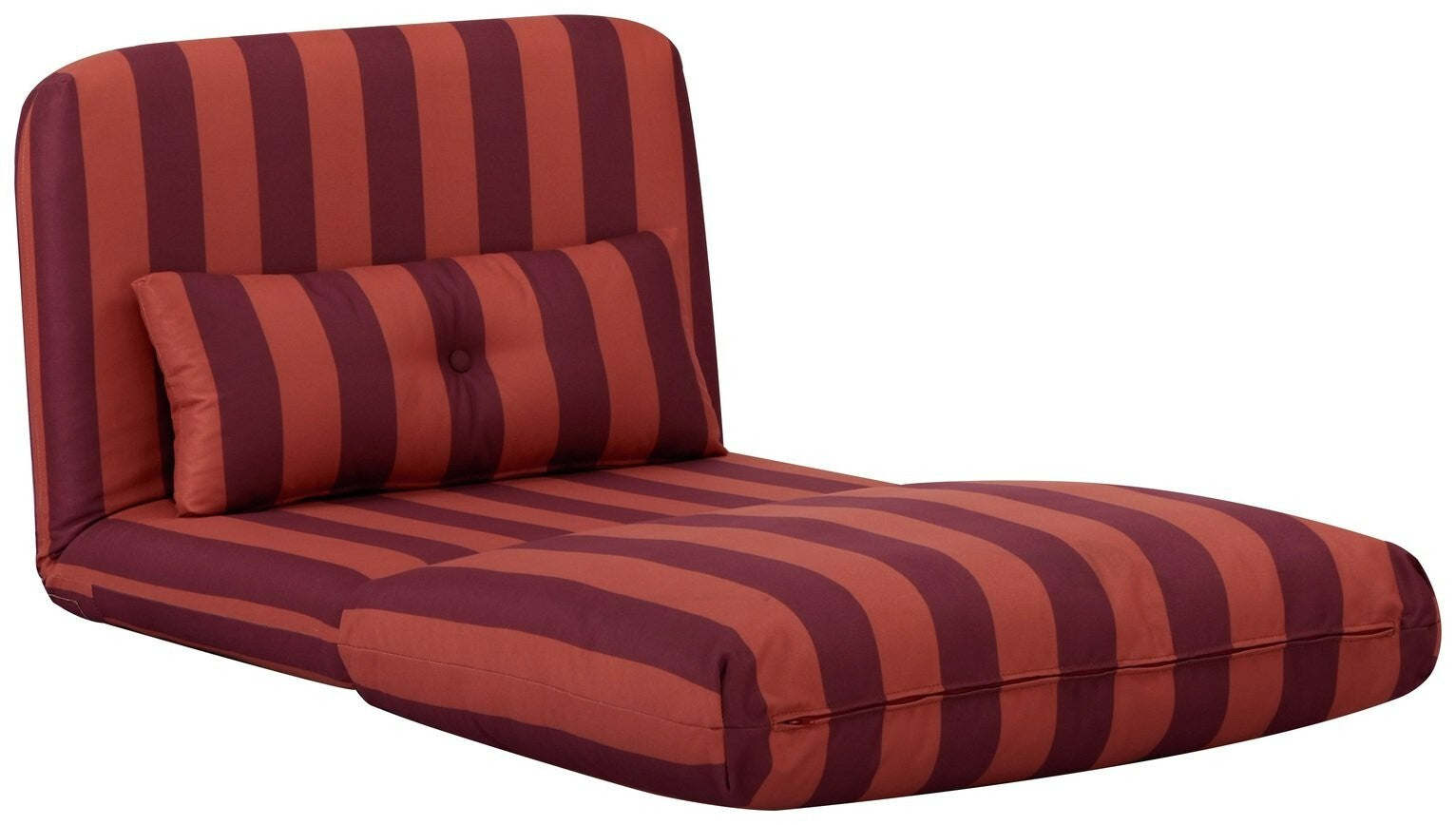 Lexi Single Fabric Chairbed - Red