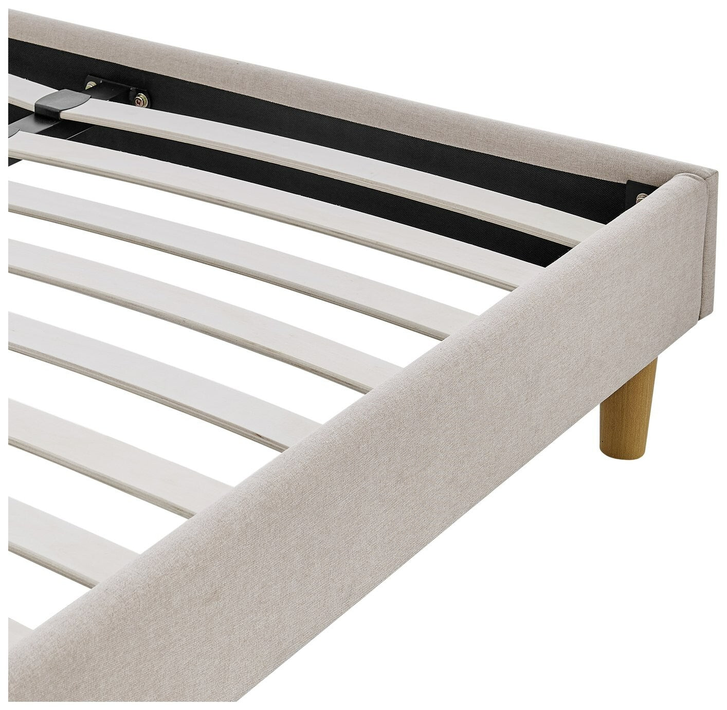Home Arthur Platform Double Bed Frame - Natural