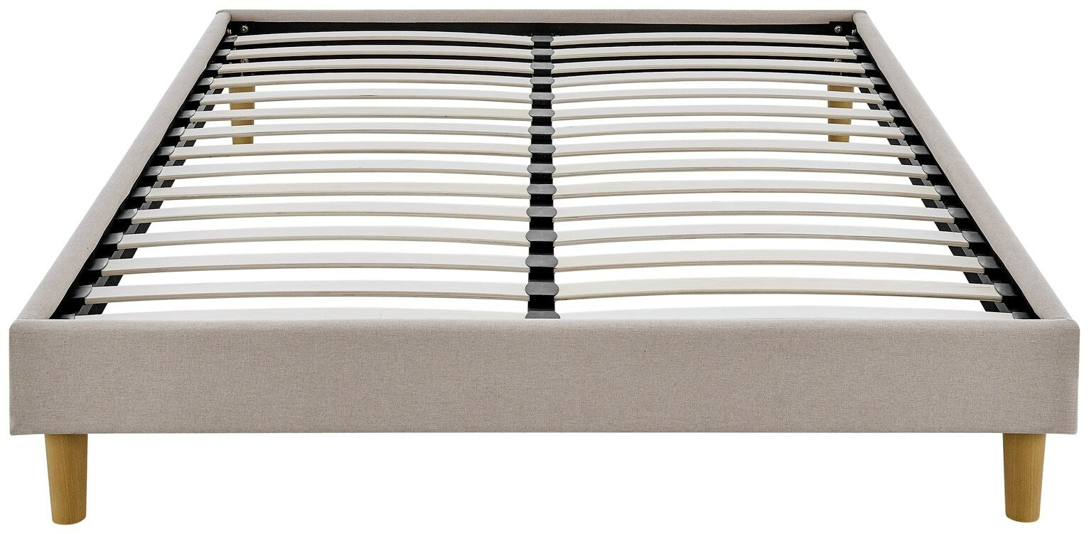Home Arthur Platform Double Bed Frame - Natural