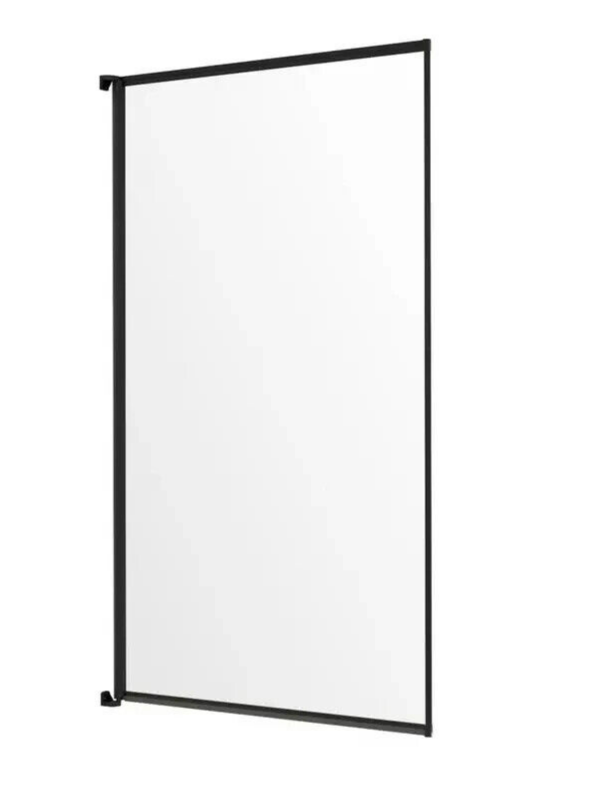 Fully Framed Bath Screen - Black