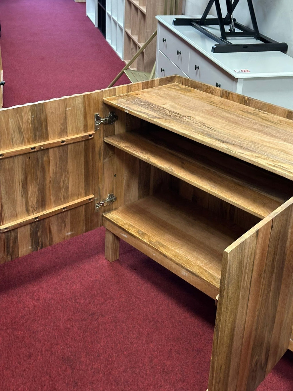 Assembled Jericho 3 Door Sideboard - Natural (S)