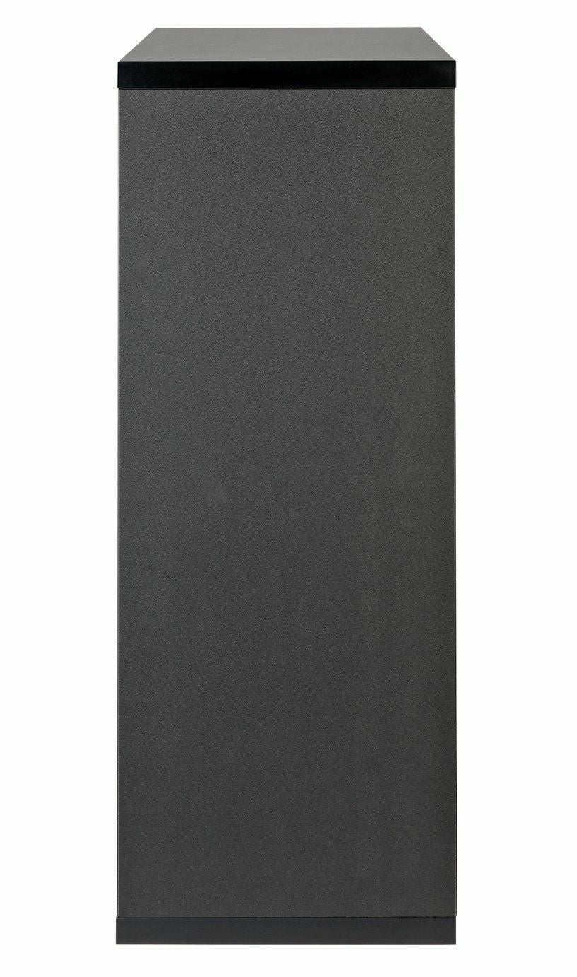 Habitat Squares Plus 6 Cube Storage Unit - Black | Modern Organizer Home Office