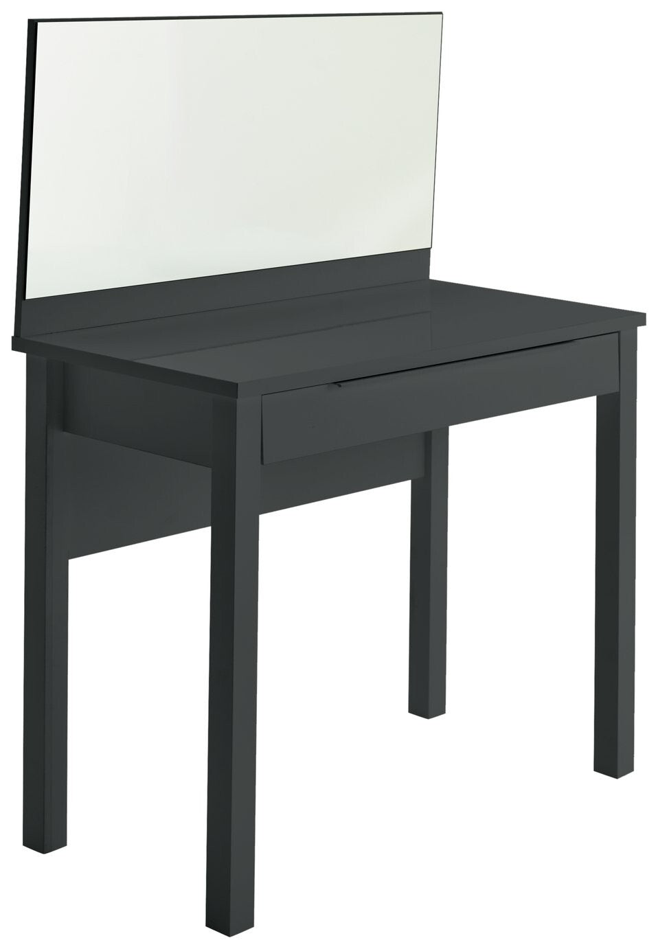 Home Hallingford 3 Drawer Dressing Table - Anthracite