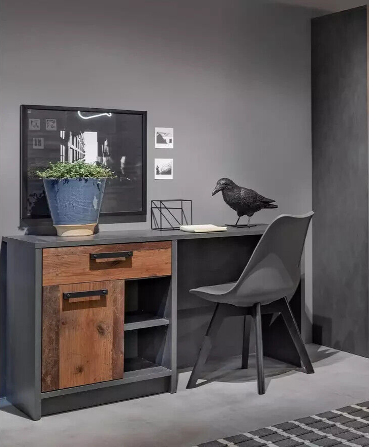 Nubi 1 Drawer Pedestal Desk