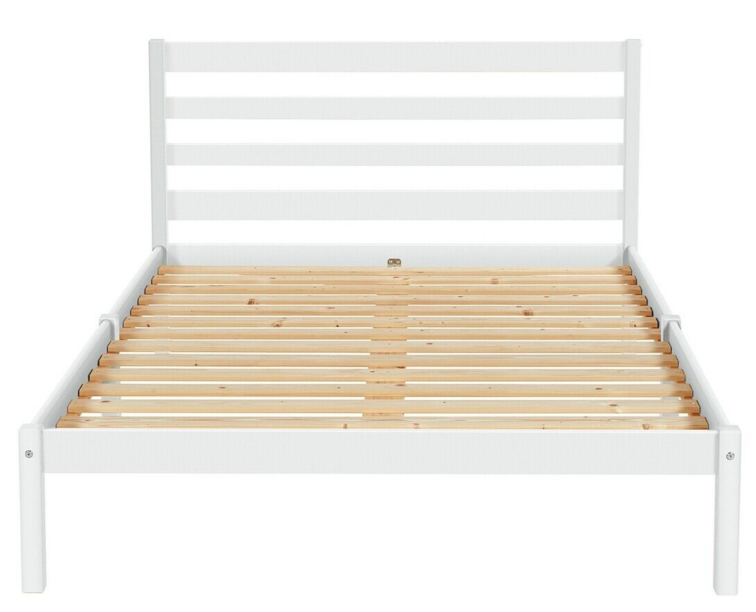 Kaycie Small Double Bed Frame - White