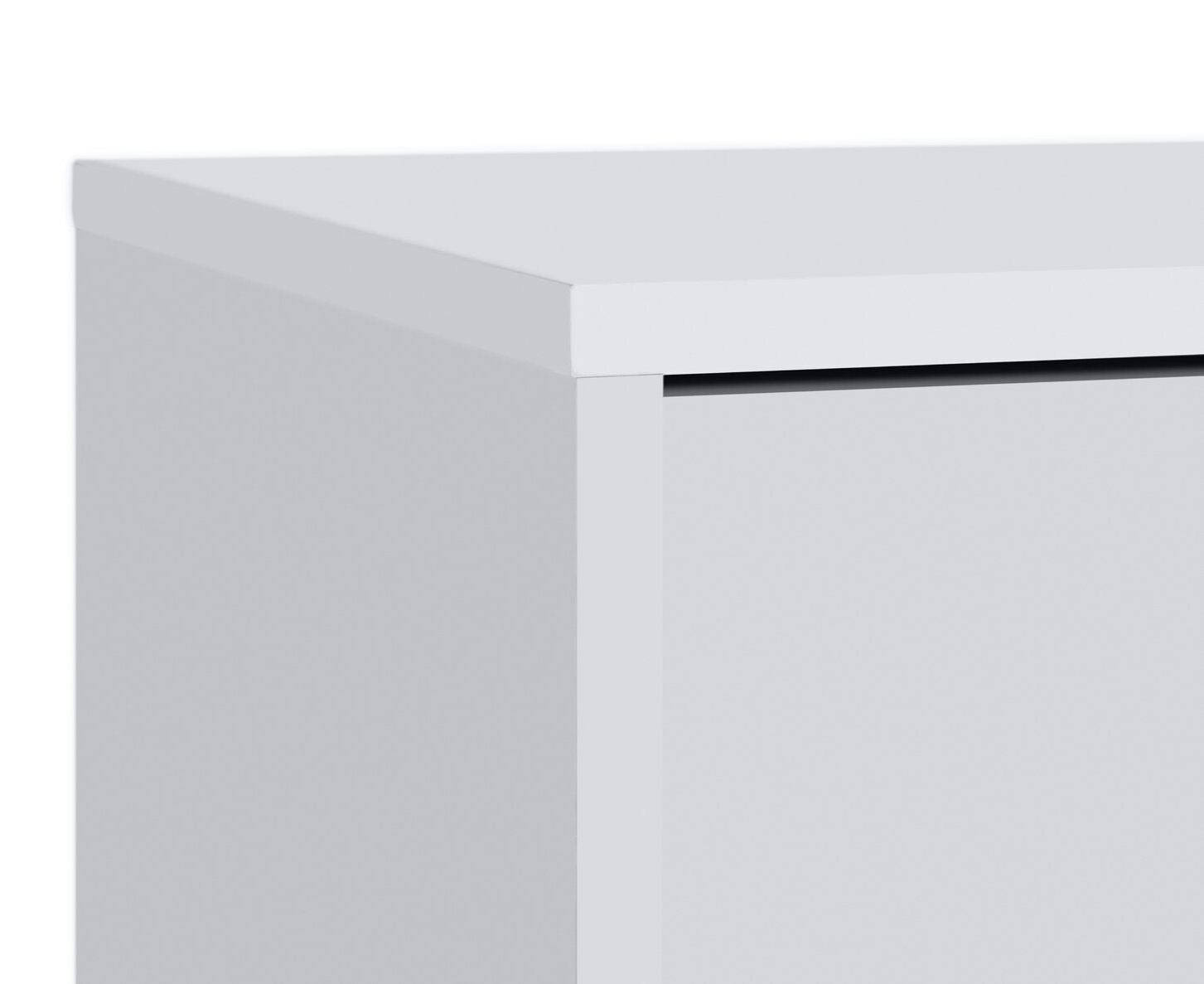 Maine 2 Door 1 Drawer Sideboard - White