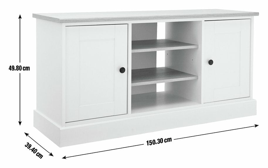 Winchester TV Unit - White
