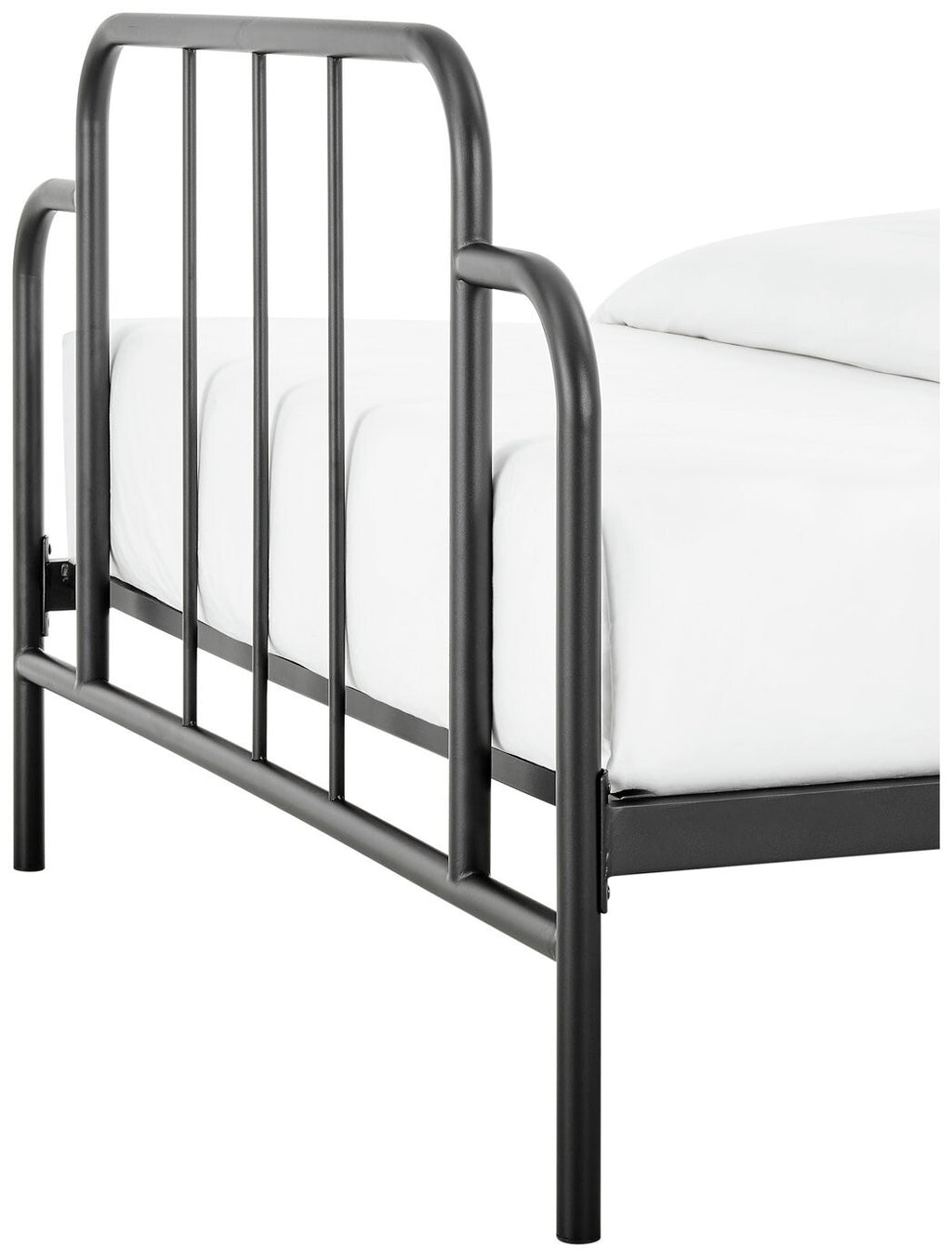 Habitat Jacques Kingsize Metal Bed Frame - Black | Strong Durable Frame Bedroom
