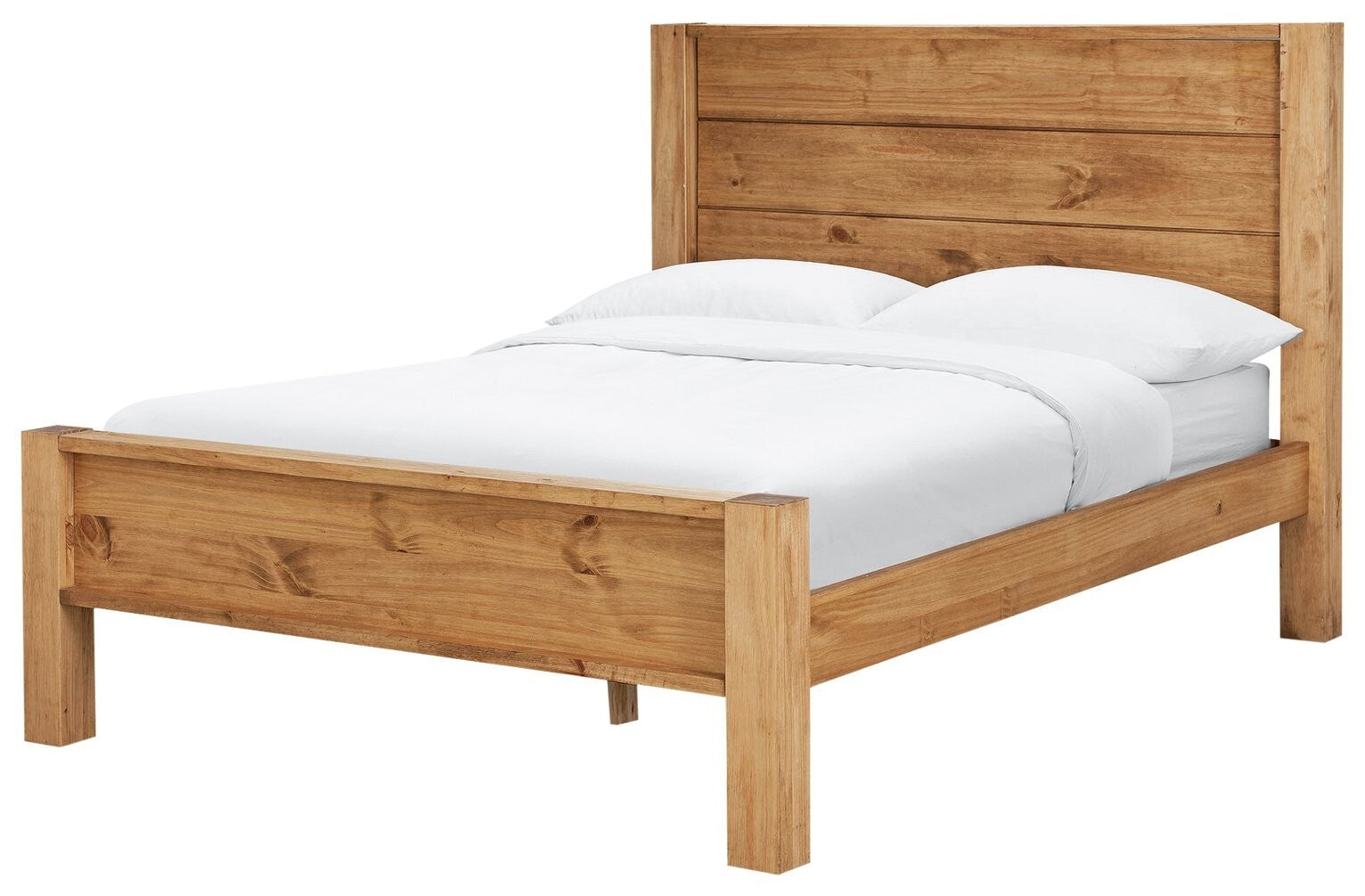 Habitat Fairfield Kingsize Wooden Bed Frame - Pine