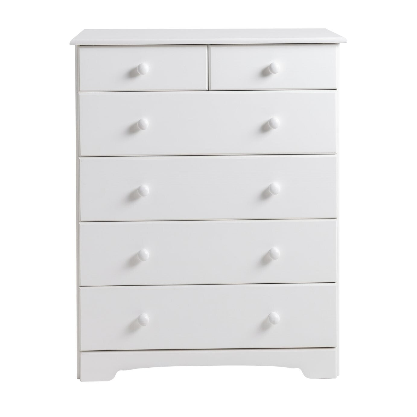 Nordic 4 + 2 Drawer Chest - White