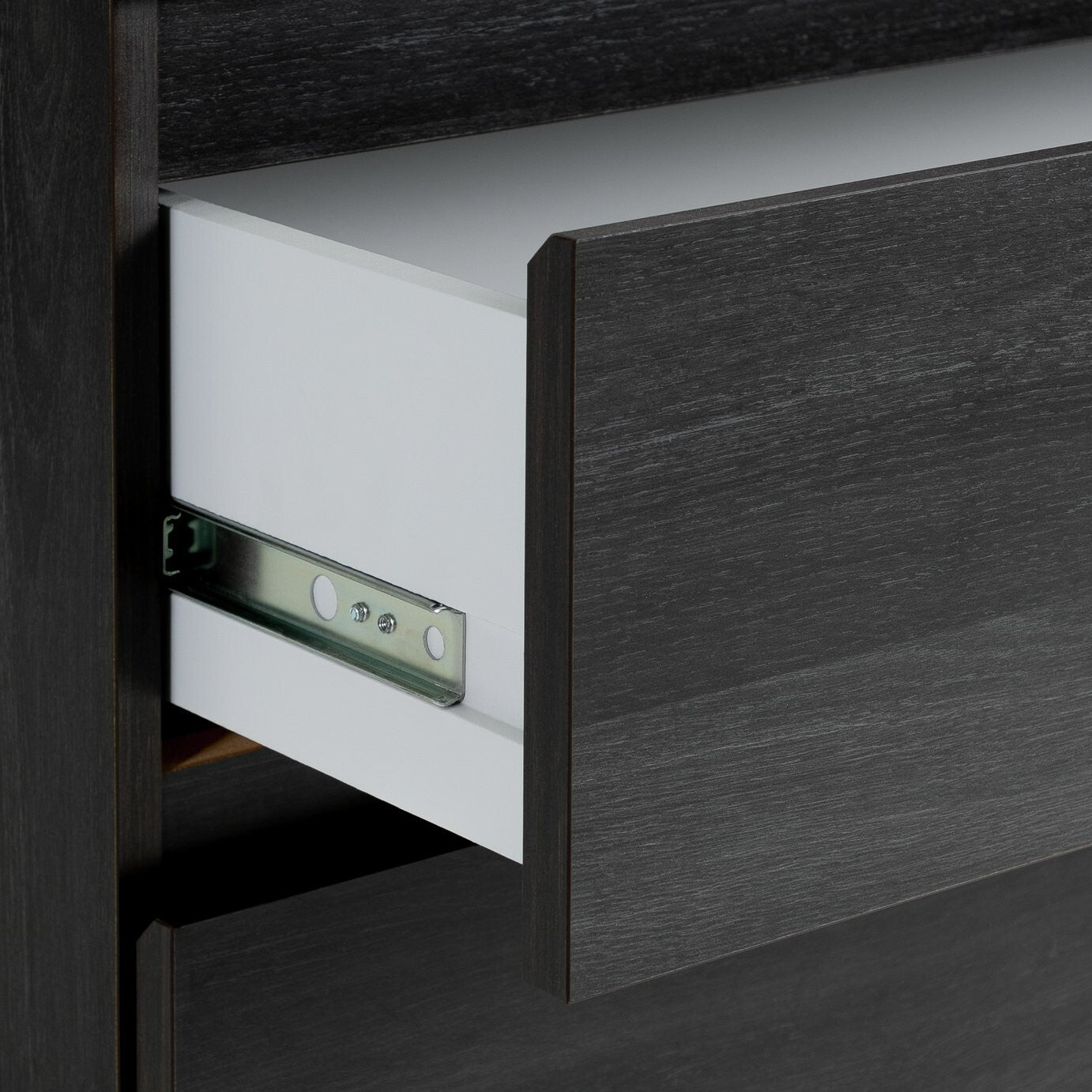 Habitat Jenson 3 Drawer Chest - Black Brown