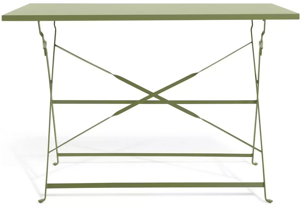 Habitat Eve 4 Seater Folding Metal Patio Set - Light Green (B Grade 16025-16022)