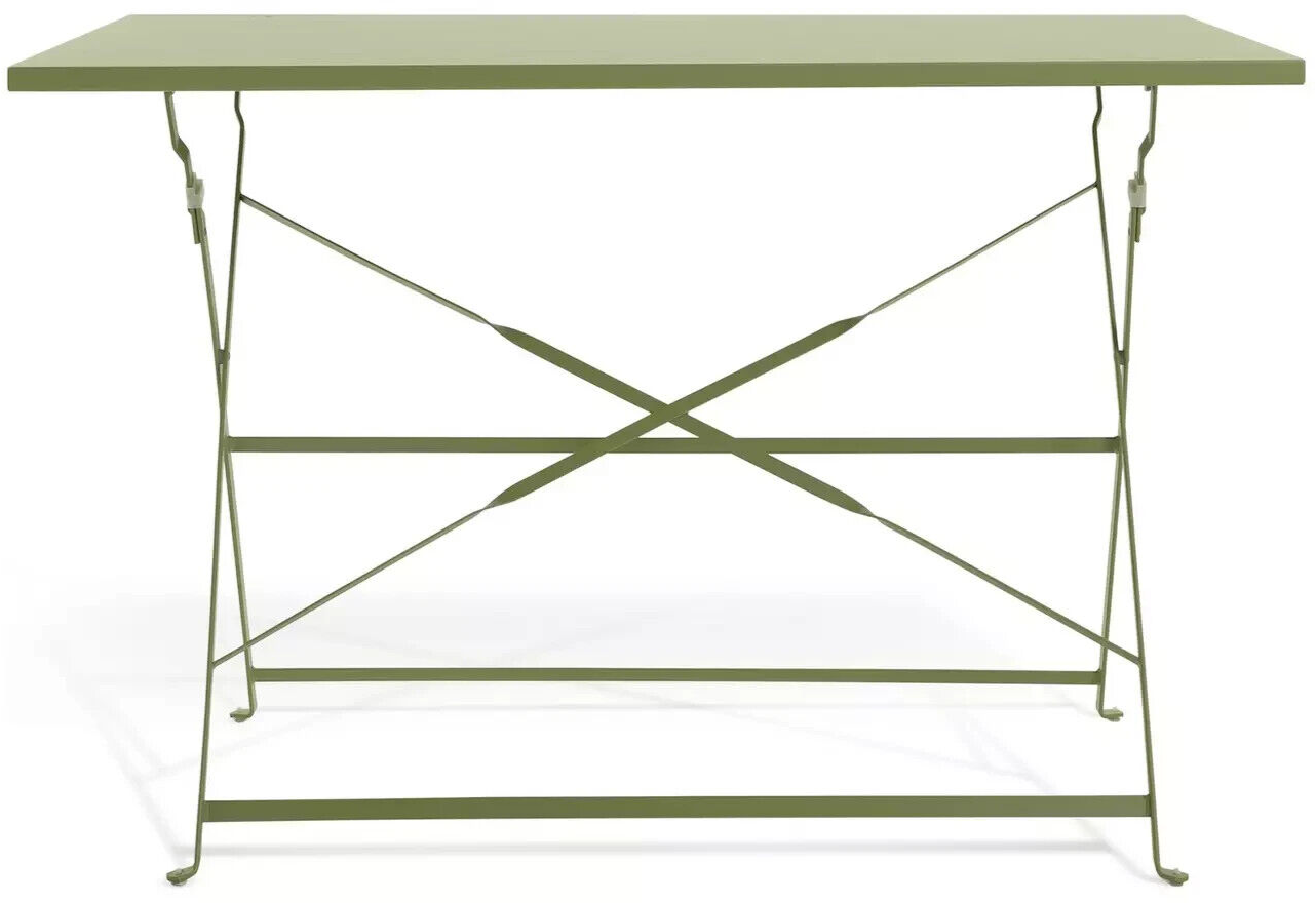 Habitat Eve 4 Seater Folding Metal Patio Set - Light Green (B Grade 16025-16022)