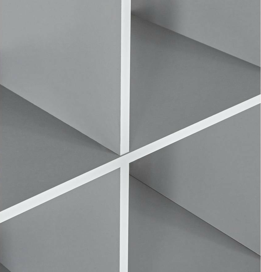 Habitat Squares Plus 8 Cube Storage Unit - Grey | Modern Organizer Shelves