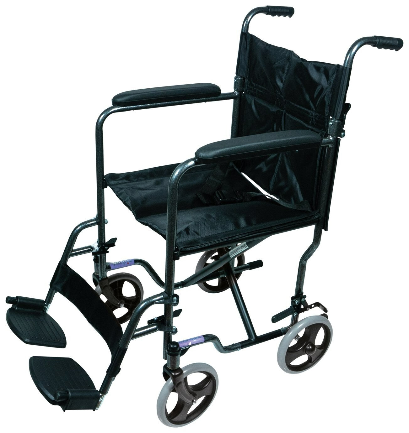 Aidapt Steel Compact Transport Wheelchair