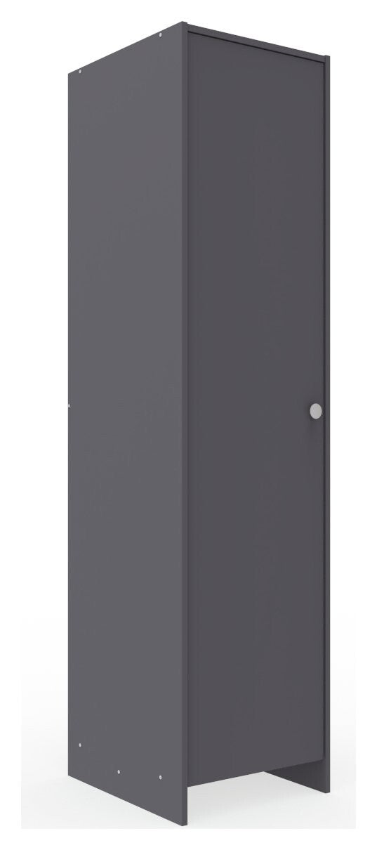 Seville 1 Door Wardrobe - Anthracite