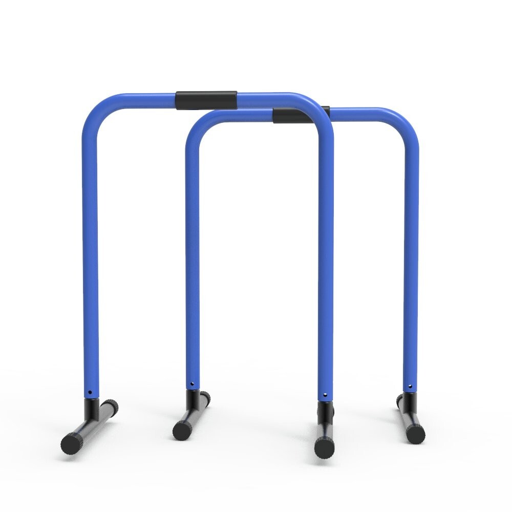 Pro Fitness Tall Parallette Bars | Adjustable Workout Bars for Home Gym Training