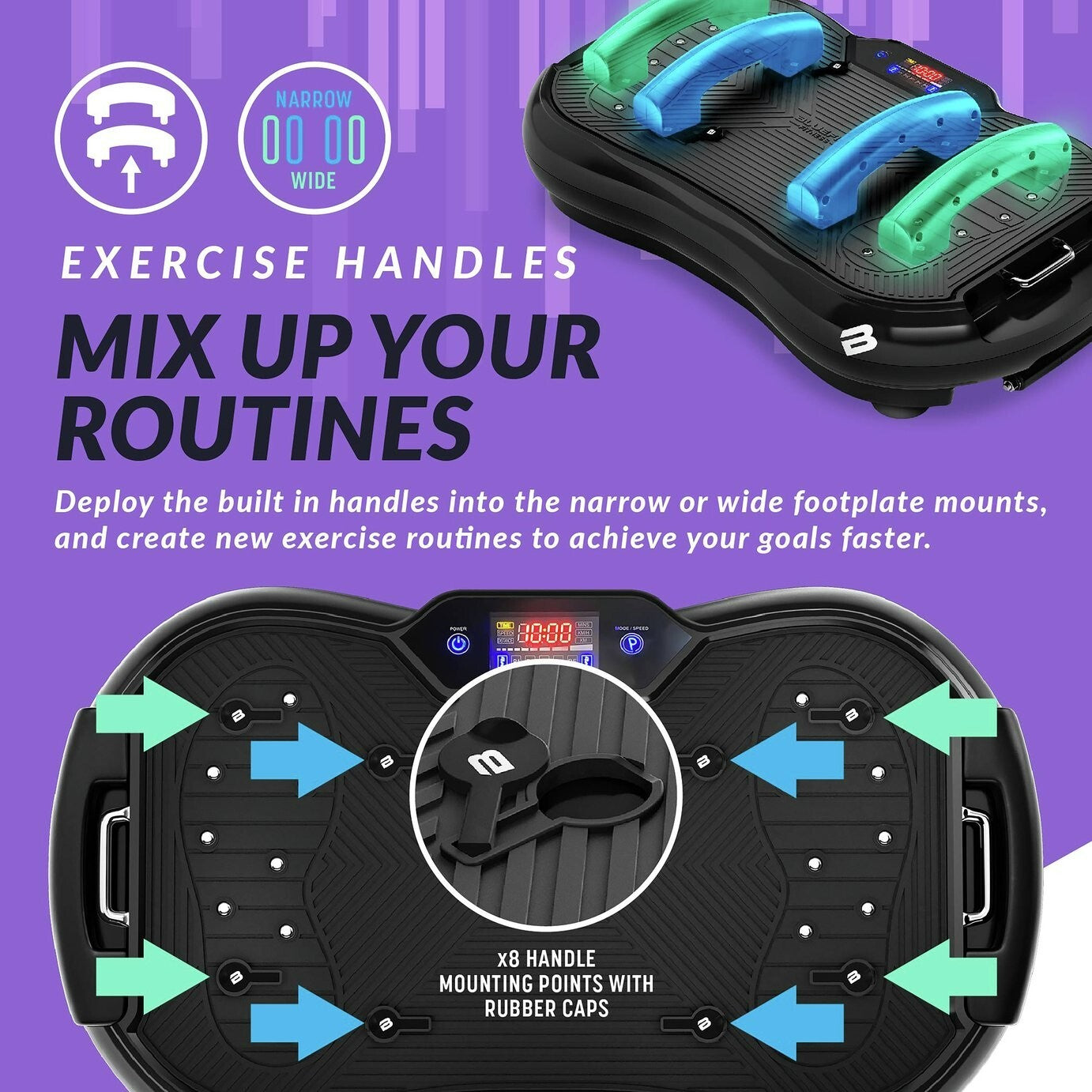 Bluefin Fitness Ultra Slim Plus Vibration Plate