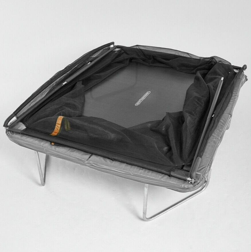Sportspower 6ft x 8ft Trampoline with Enclosure - Rectangular For Kids Adults