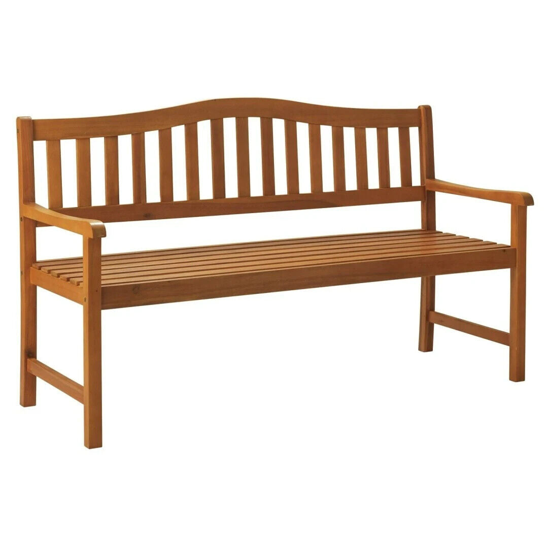 Henrietta 3 Seater Wooden Garden Bench