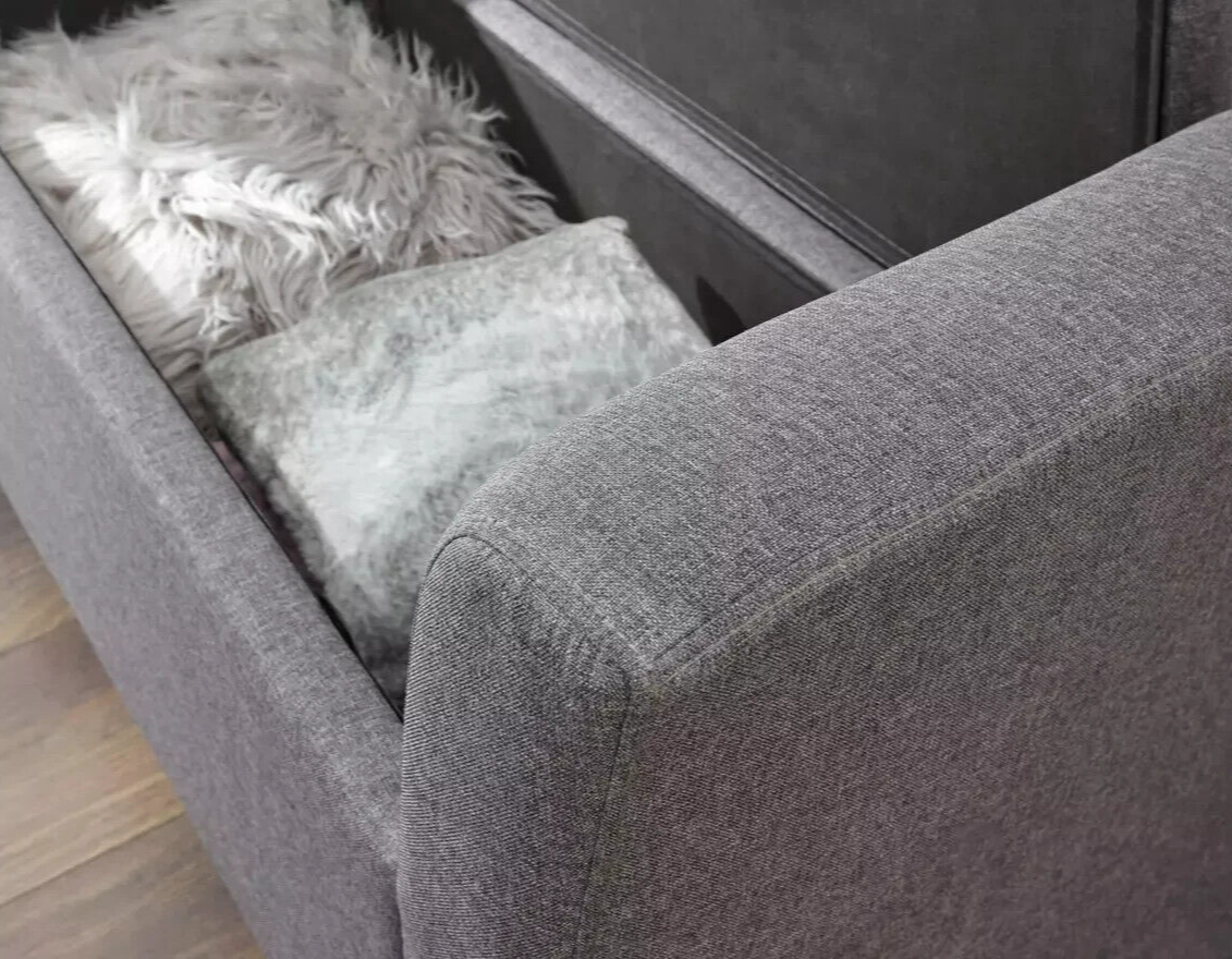 GFW Verona Window Fabric Seat - Charcoal