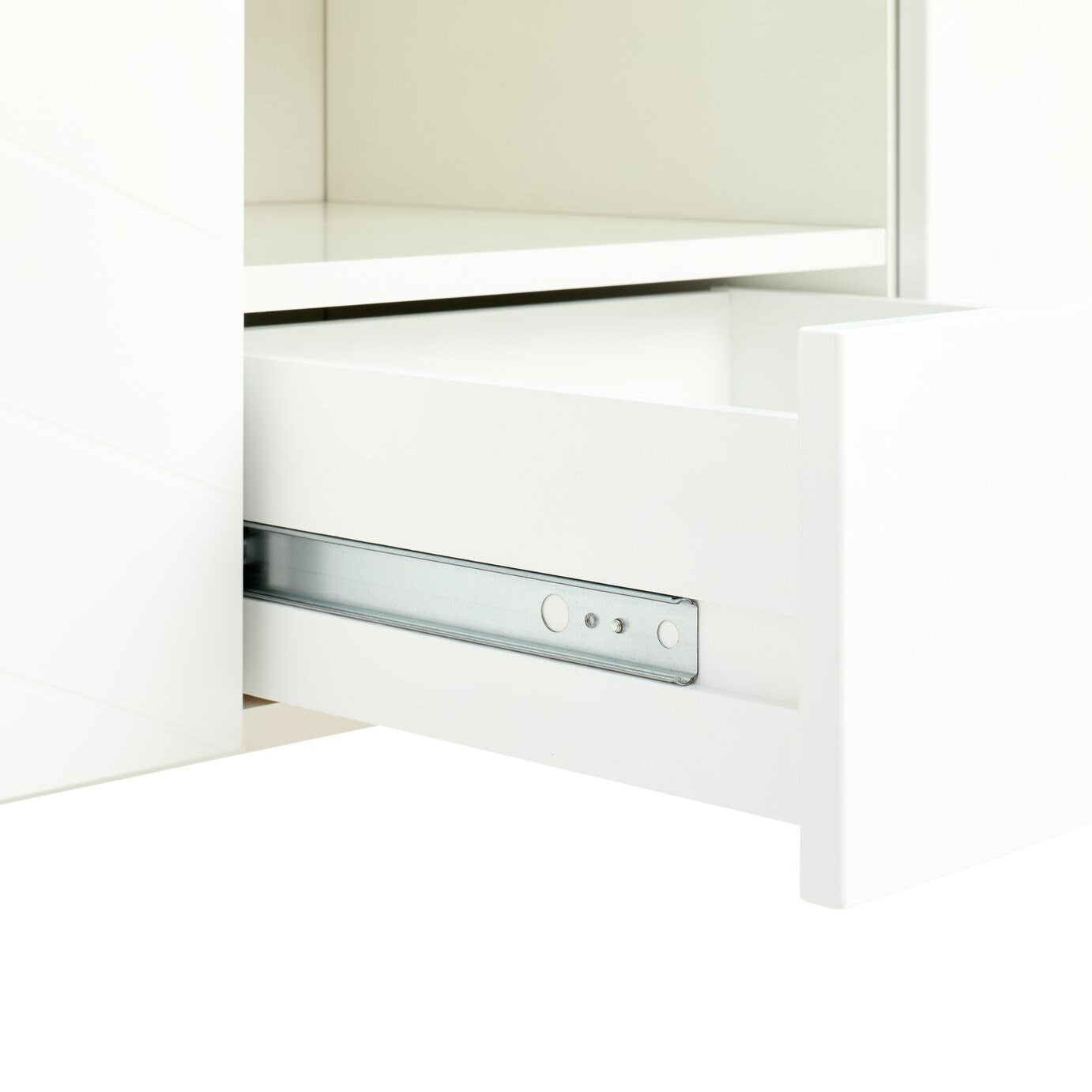 Home Kyler 2 Door 1 Drawer TV Unit - White