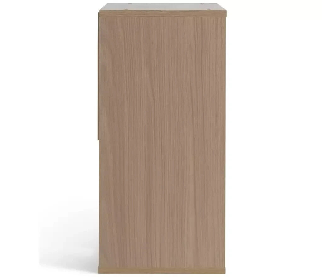 Squares 4 Cube Storage Unit - Oak Effect