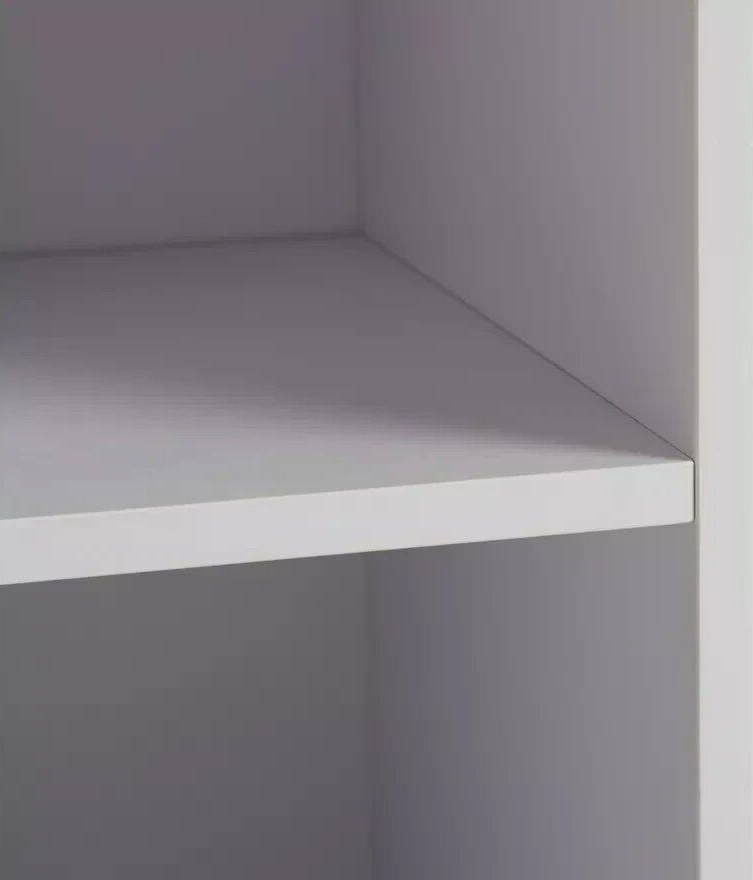 Prime Mirrored Narrow Tallboy - White ( B Grade )