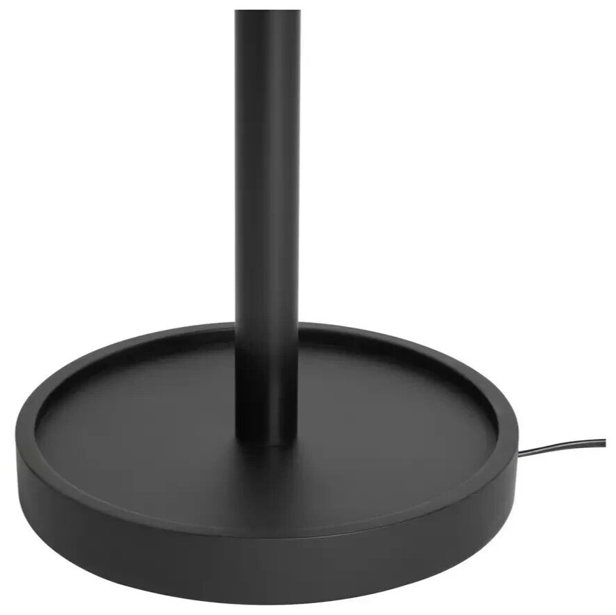 Home Gloss Stick Floor Lamp Black | Modern Tall Standing Light for Living Room