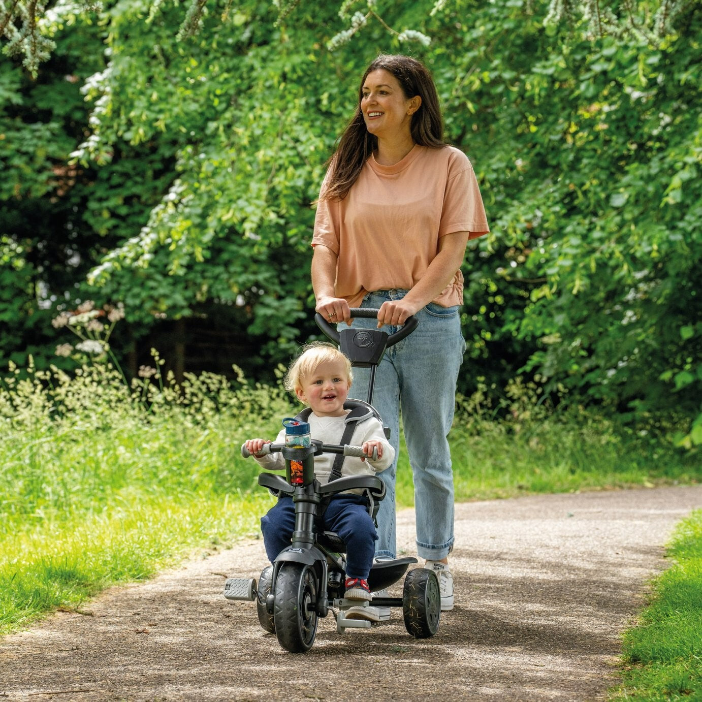 TP Toys 4 in 1 Trike - Grey Storm