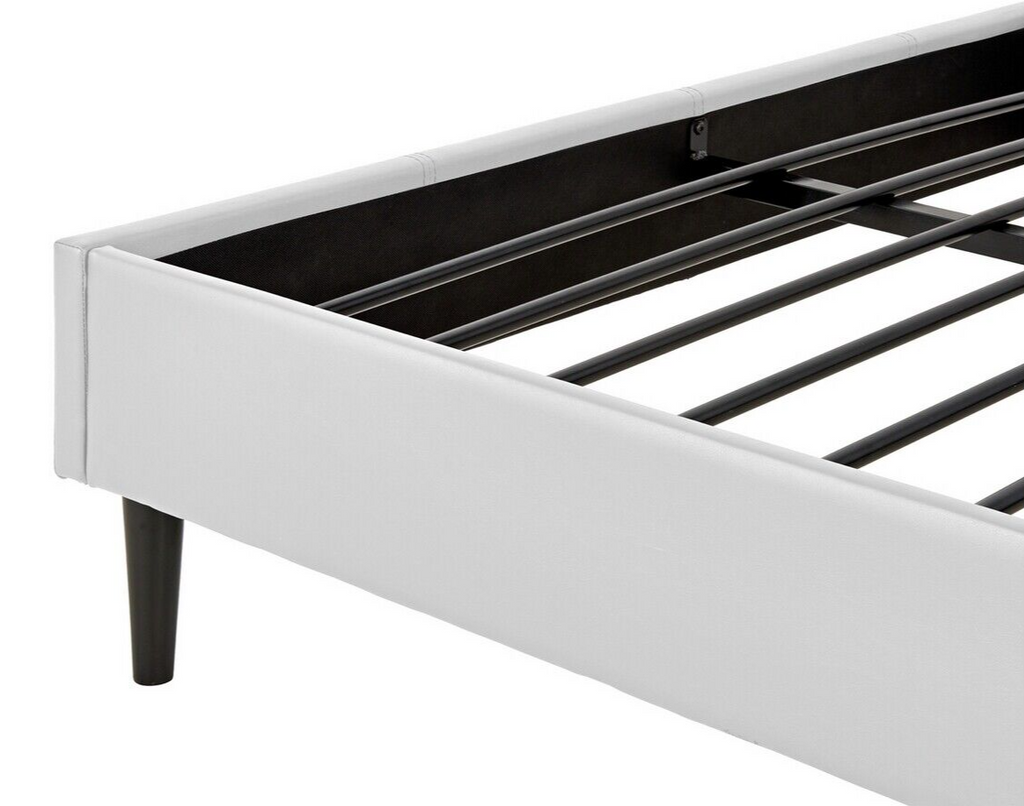 Skylar Small Double Bed Frame - White