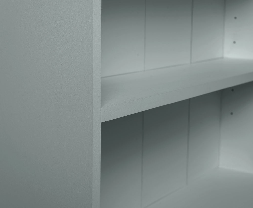 Home Maine Deep Bookcase - Grey | tall grey bookcase