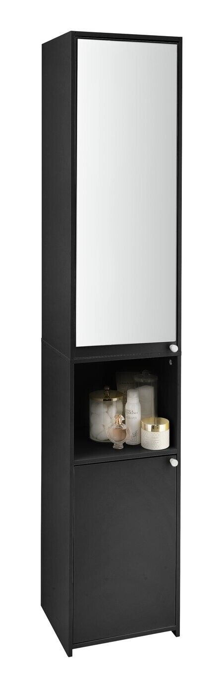 Prime Mirrored Tallboy - Black ( B Grade 12798 )