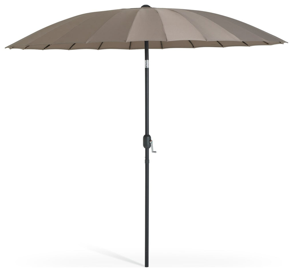 Shanghai 2.7m Garden Parasol - Taupe