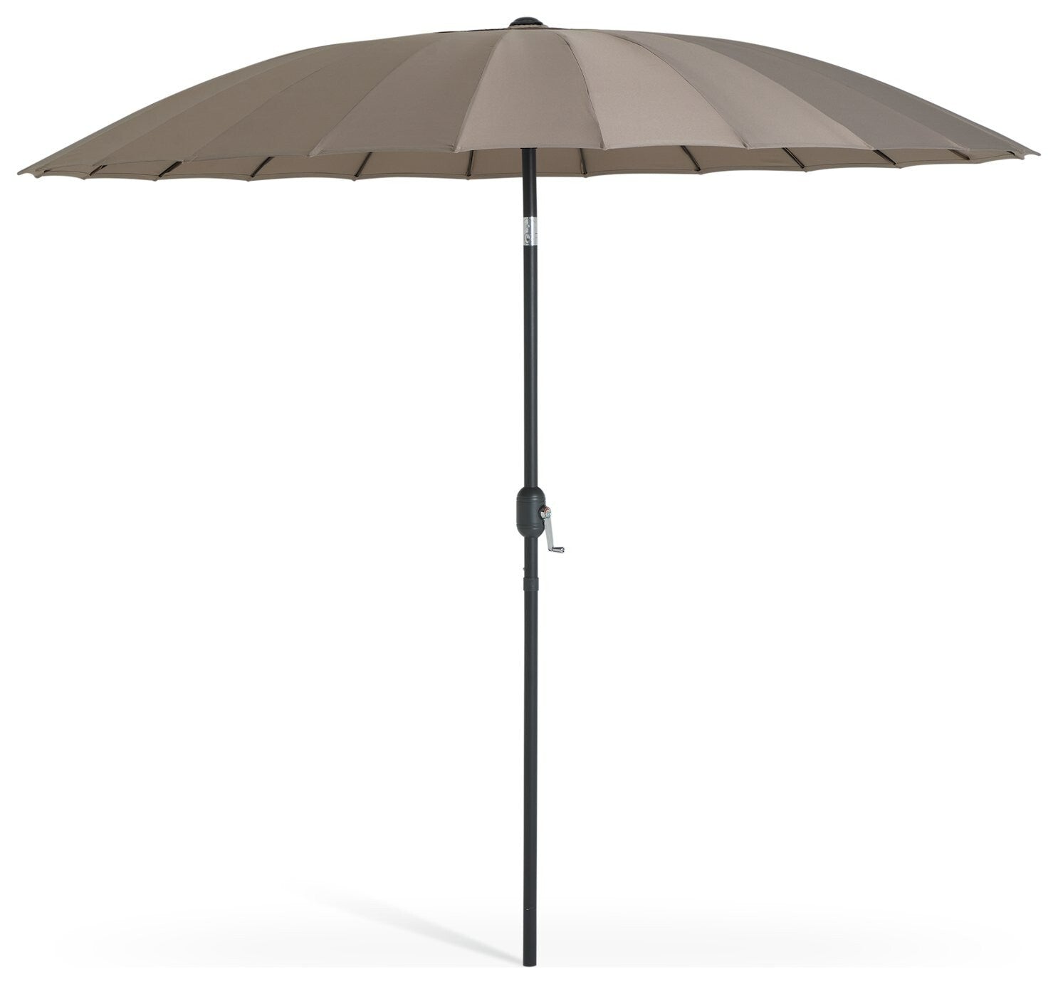 Shanghai 2.7m Garden Parasol - Taupe
