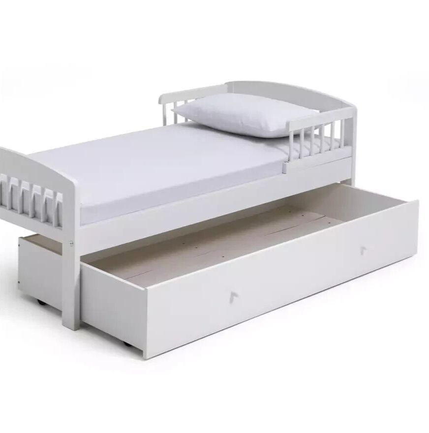 Habitat Jesse Toddler Bed With Drawer - White