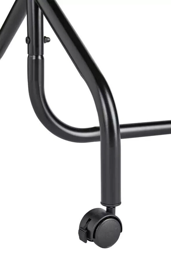 Home Single Heavy Duty Clothes Rail Black | Sturdy Durable Wardrobe Rail Clothes
