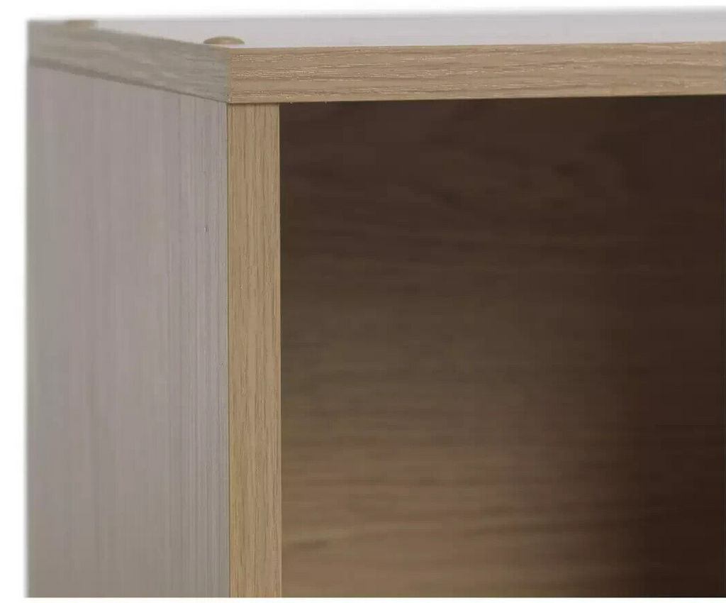 Squares 4 Cube Storage Unit - Oak Effect