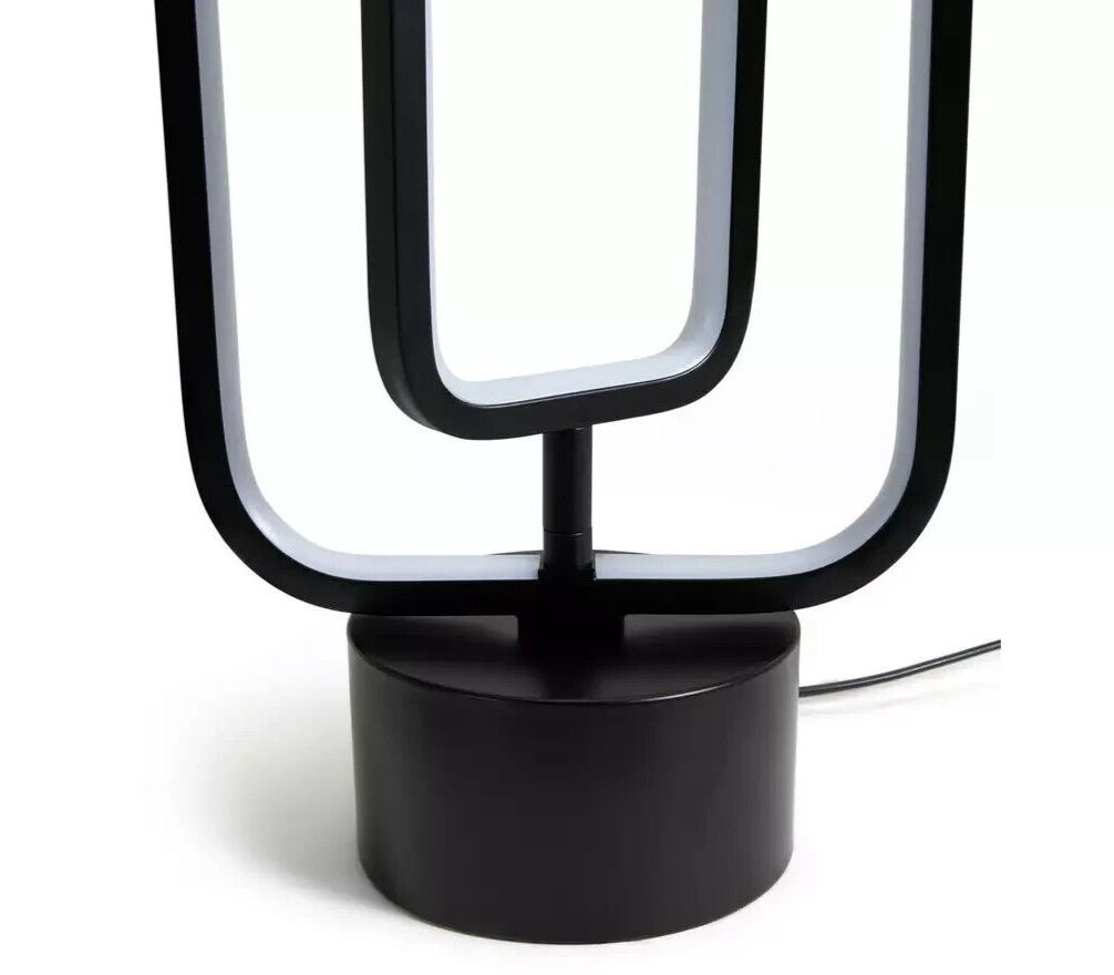 Habitat Sio LED Floor Lamp - Black | Adjustable Standing Light Living Bedroom