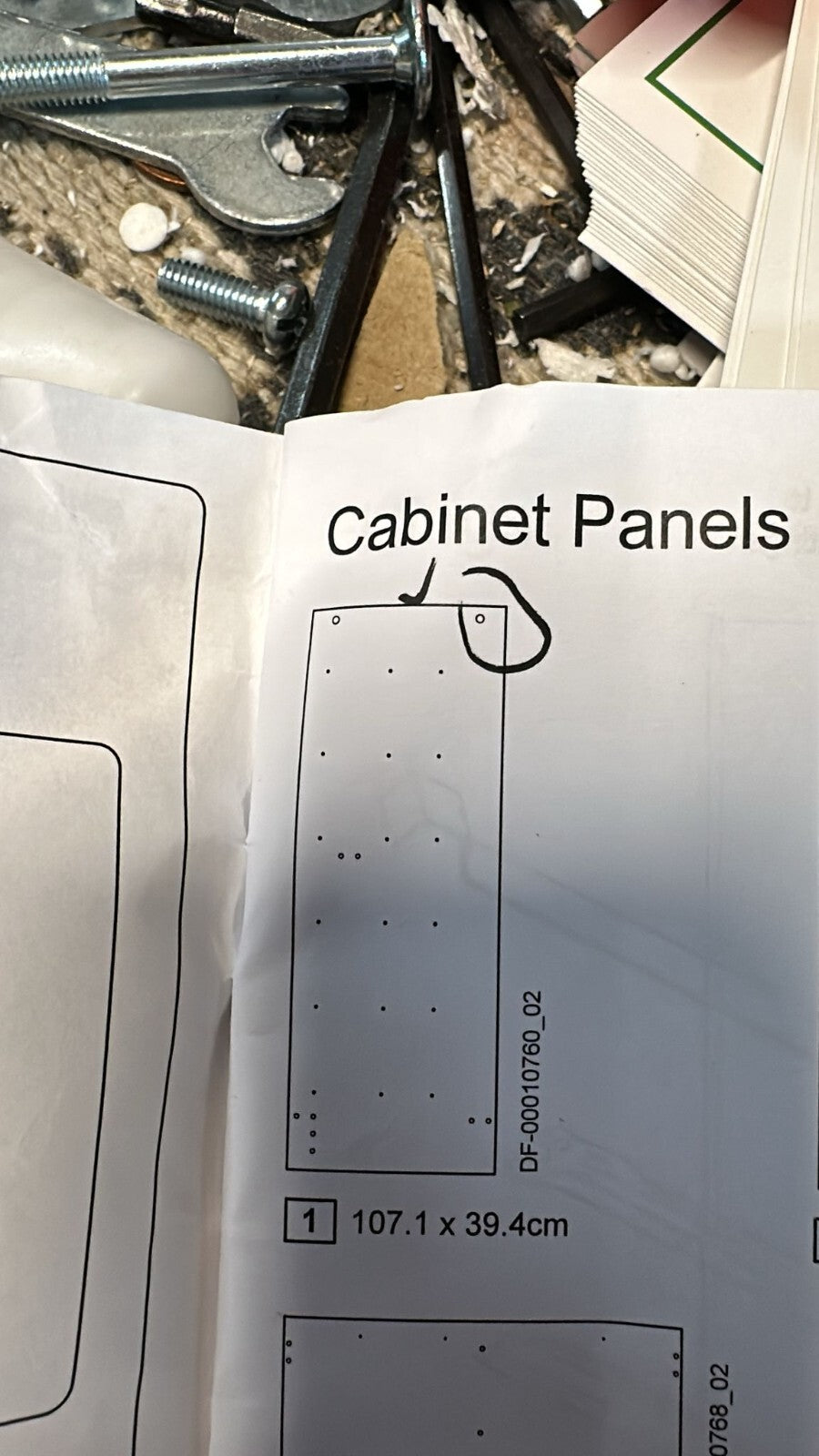 Malibu 5+2 Drawer Chest - Grey  ( B Grade )