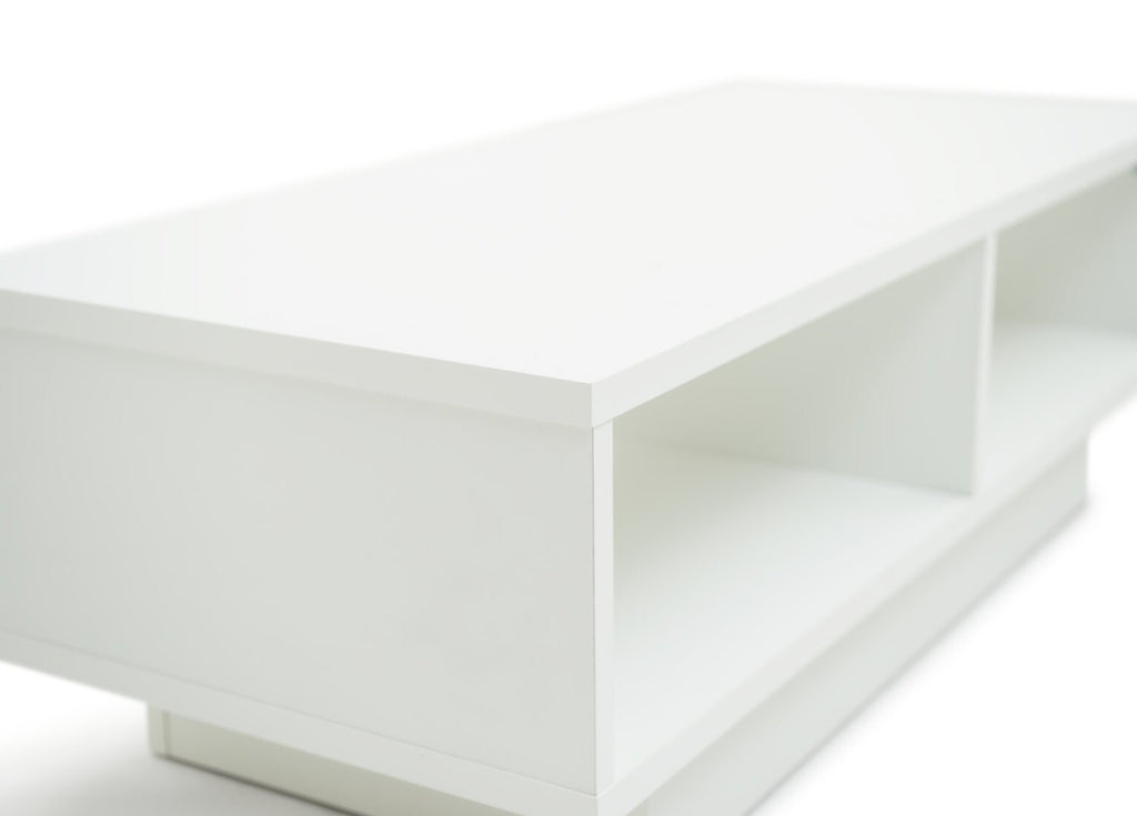 Habitat Cubes TV Unit - White | Modern TV Stand with Storage for Living Room