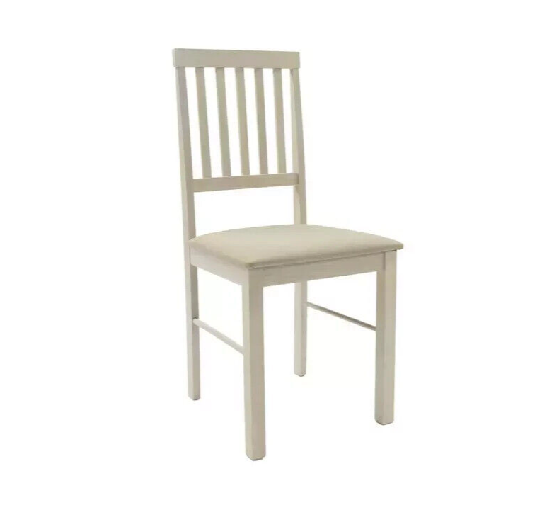 Kendal Solid Wood Extending Table & 4 Oak Chairs White Wash