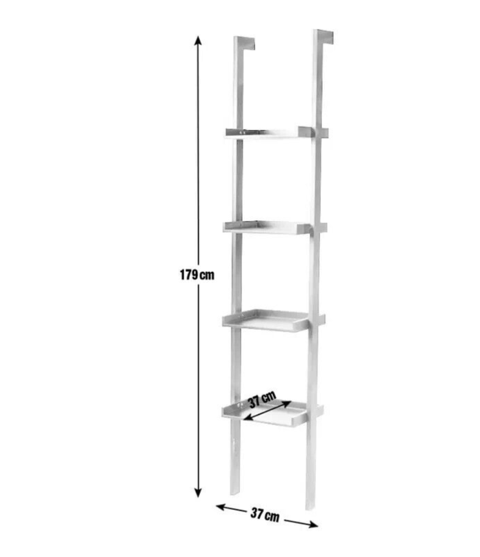 Habitat Jessie Oak Veneer Narrow Ladder Shelf