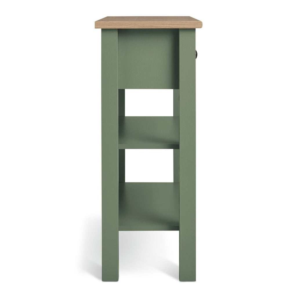 Home Winchester 1 Drawer Console Table - Green