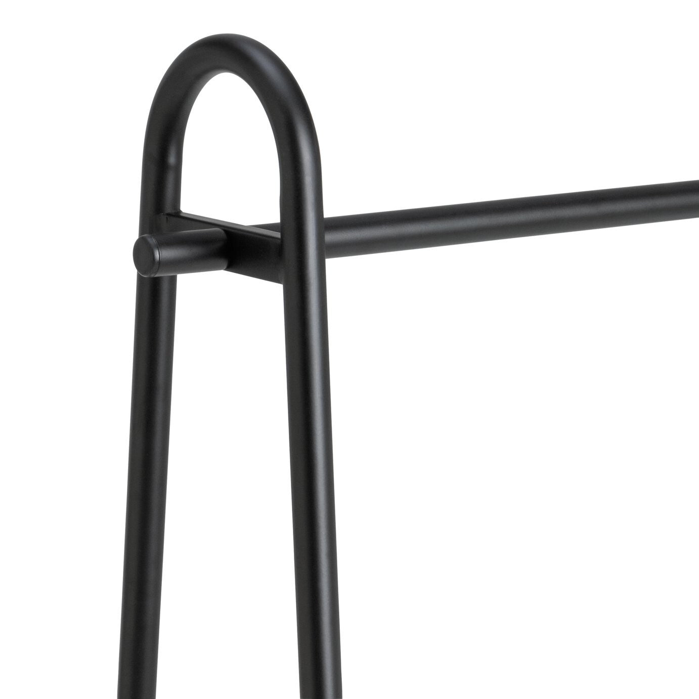 Habitat Turner Single Clothes Rail - Black