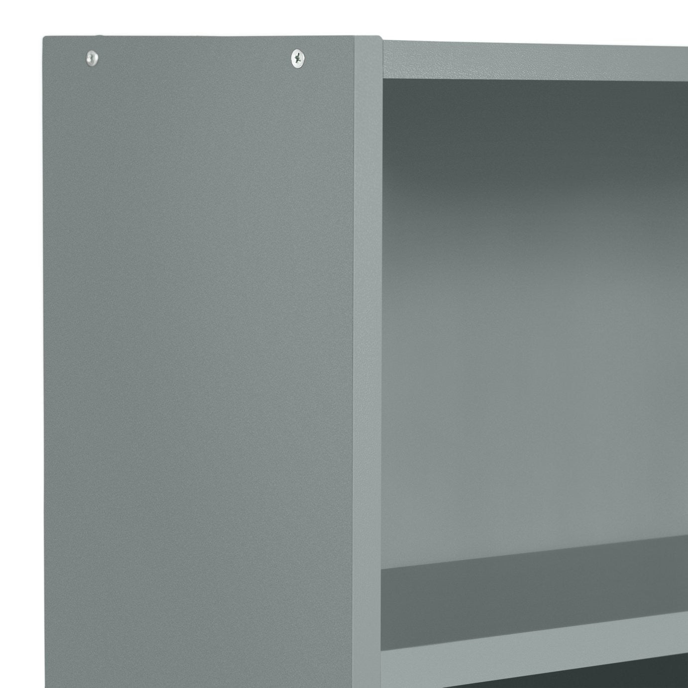 Home Maine Deep Bookcase - Grey | tall grey bookcase