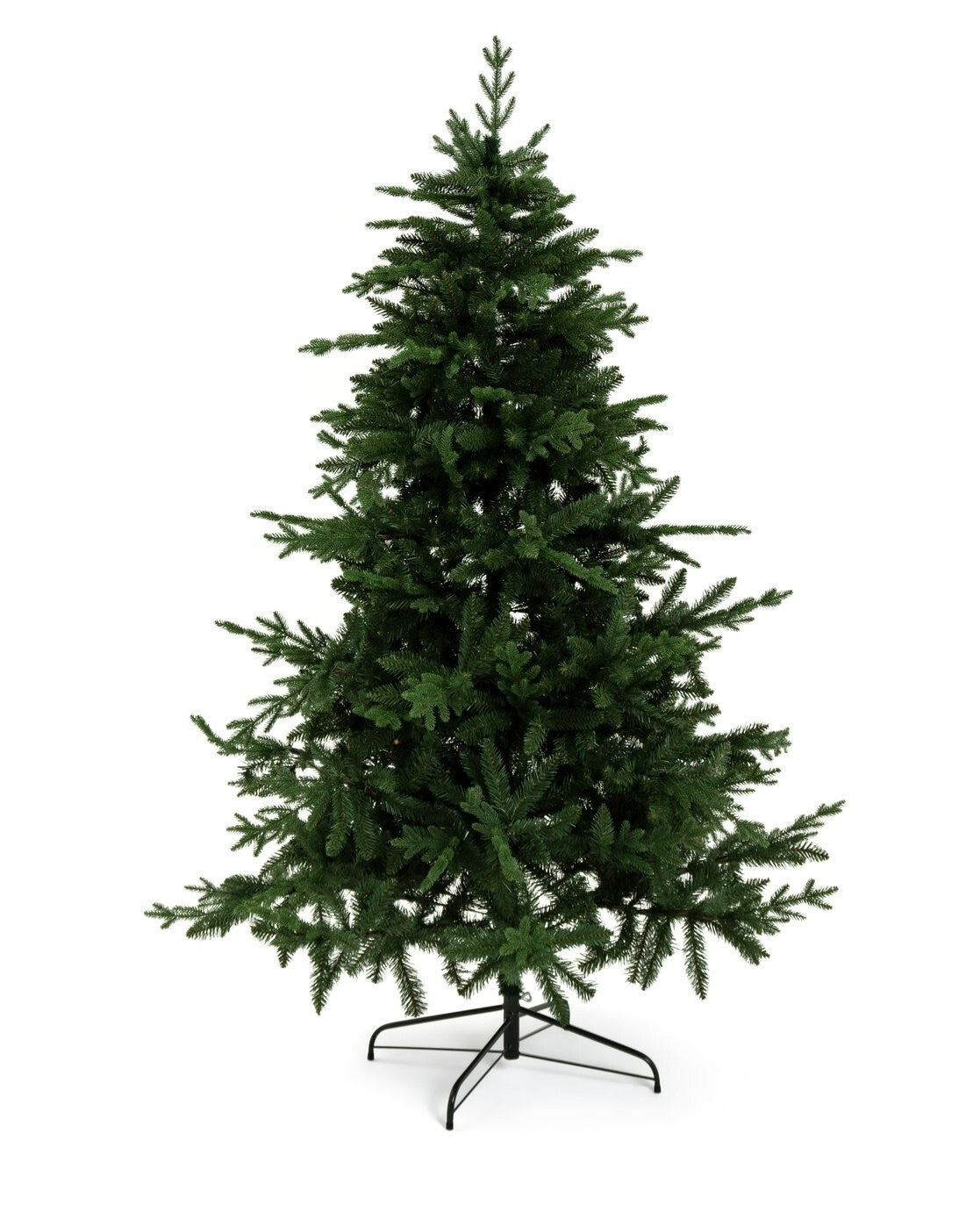 7ft Natural Upswept Mixed Tip Christmas Tree