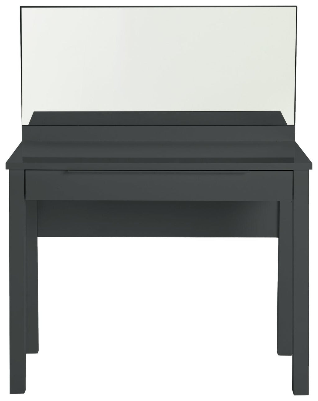 Home Hallingford 3 Drawer Dressing Table - Anthracite
