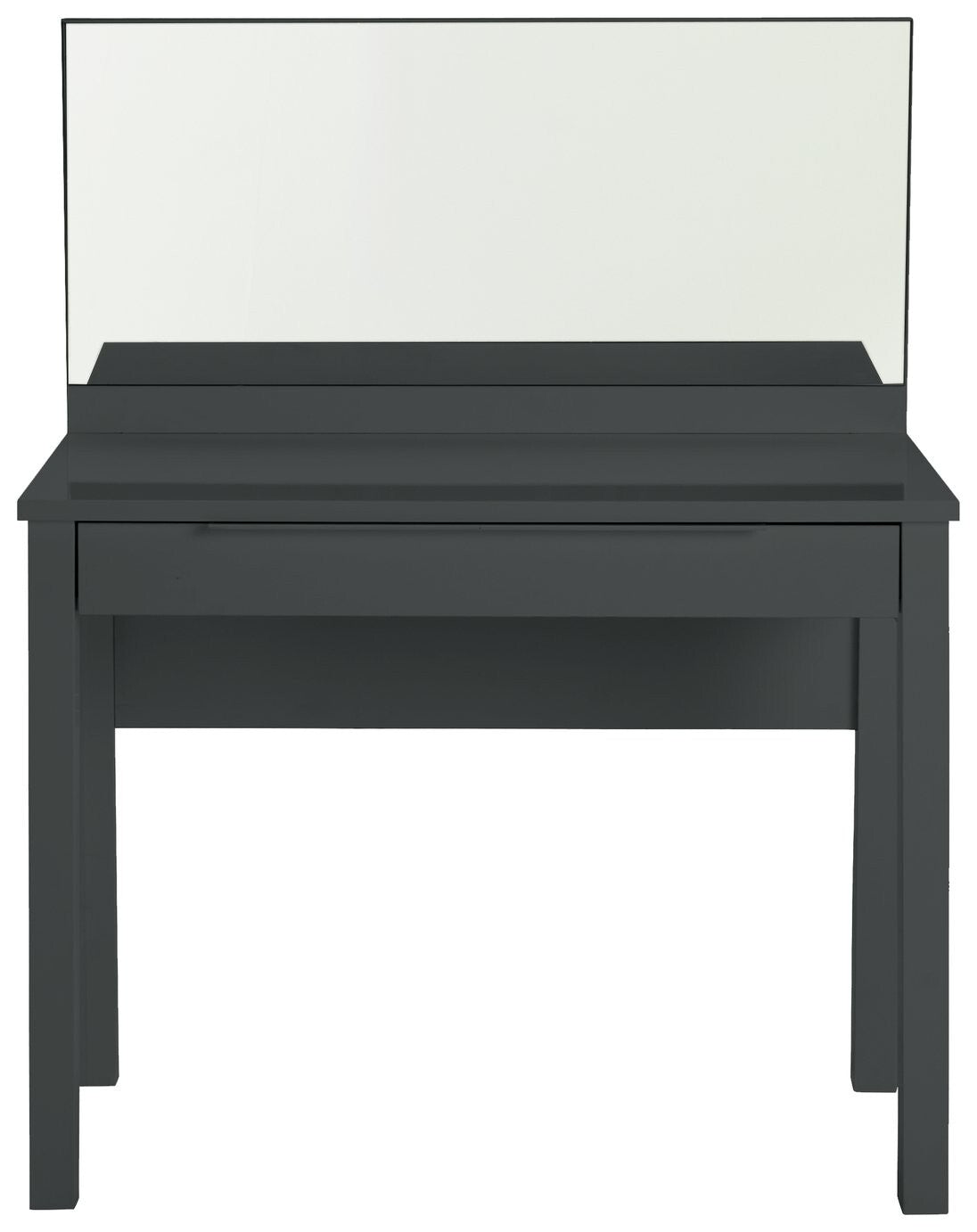 Home Hallingford 3 Drawer Dressing Table - Anthracite